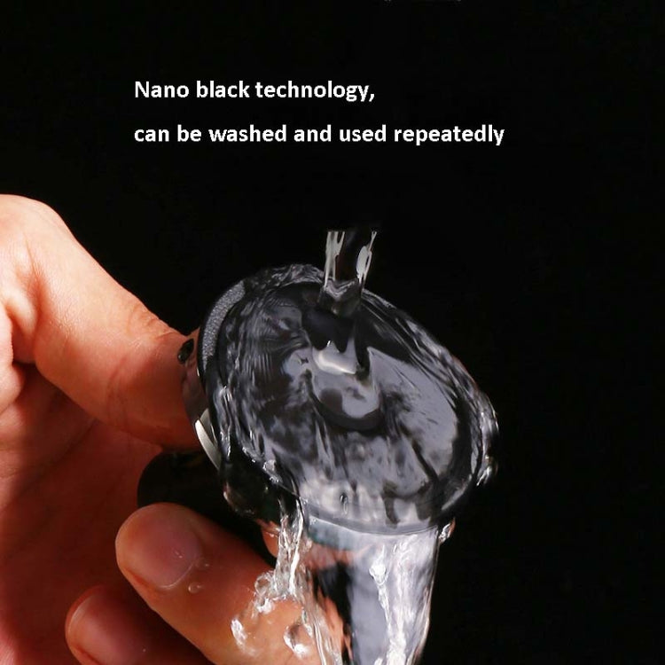 10W Magnetic Car Nano Wireless Charging Mobile Phone Stand, Style: Black + Charging Cable