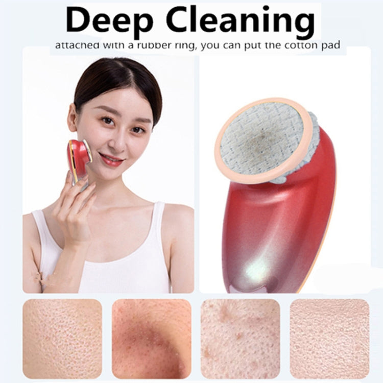 Multifunctional Temperature-sensing Cleansing Instrument Import Instrument Rejuvenation Beauty Instrument Facial Massager