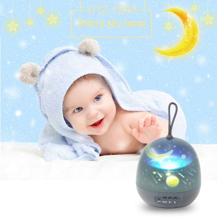 Starlight USB Fantasy Atmosphere Projection Lamp LED Rotating Night Light