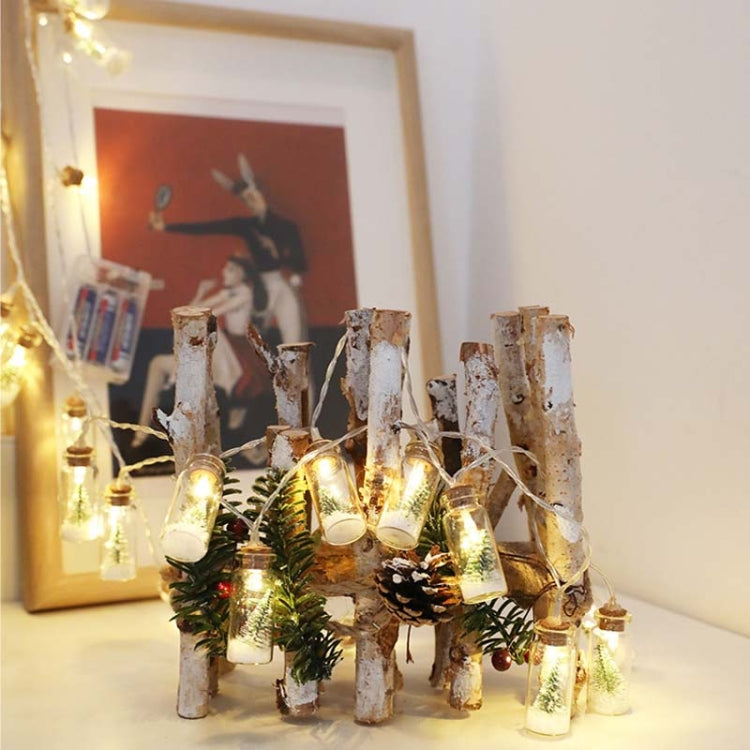 2m 20LEDs Christmas String Lights Christmas Bells Ball Decoration Lamp, Style: Wishing Tree