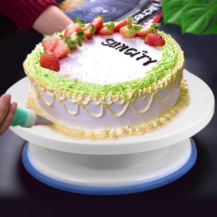 12 PCS/Set Cake Turntable Set Decorating Table Decorating Mouth Silicone Bag Baking DIY Combination