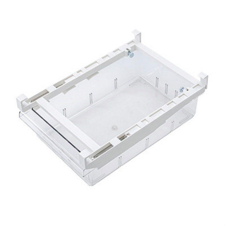 Transparent Hanging & Pull-out Refrigerator Sorting Fresh-keeping Box For Fruits Vegetables & Eggs With Separate Classification Box, Specification: Space