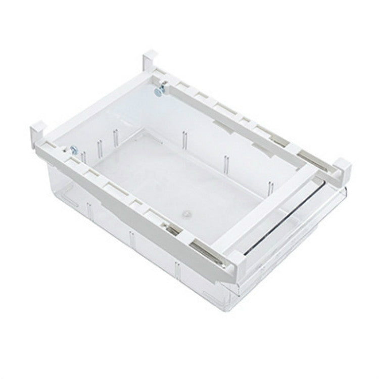 Transparent Hanging & Pull-out Refrigerator Sorting Fresh-keeping Box For Fruits Vegetables & Eggs With Separate Classification Box, Specification: Space