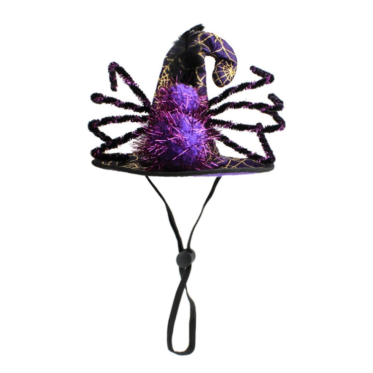 Pet Supplies Halloween Funny Spider Pet Hat, Size: One Size