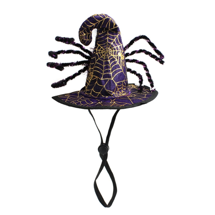 Pet Supplies Halloween Funny Spider Pet Hat, Size: One Size