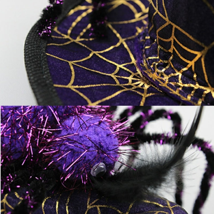 Pet Supplies Halloween Funny Spider Pet Hat, Size: One Size