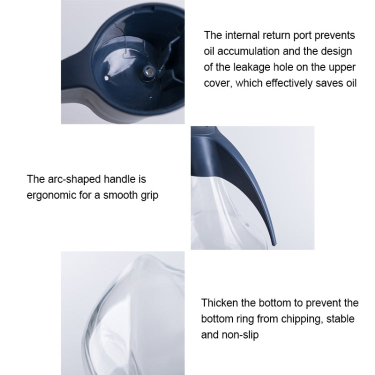 Kitchen Small Oil Pot Household Leak-proof Oil Pot Seasoning Bottle Random Colour Delivery