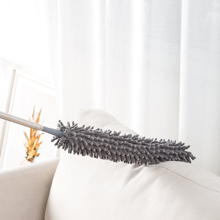 Retractable Dust Duster Chenille Desktop Sweeping Housework Cleaning Feather Duster, Colour: 1.4m