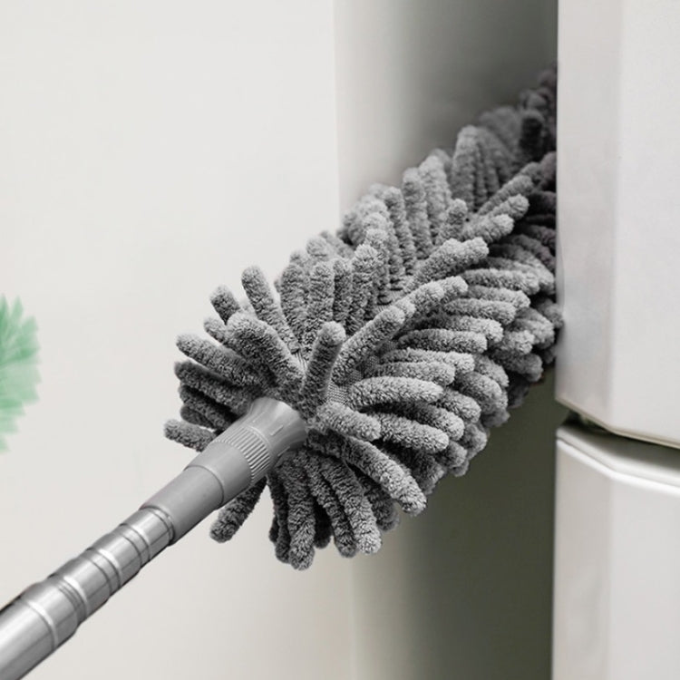 Retractable Dust Duster Chenille Desktop Sweeping Housework Cleaning Feather Duster, Colour: 1.4m