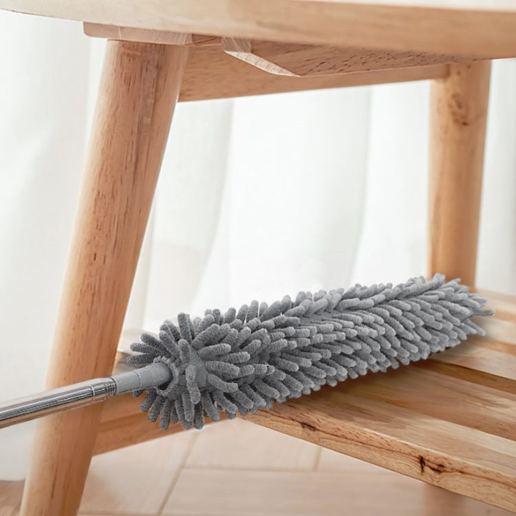 Retractable Dust Duster Chenille Desktop Sweeping Housework Cleaning Feather Duster, Colour: 2.5m