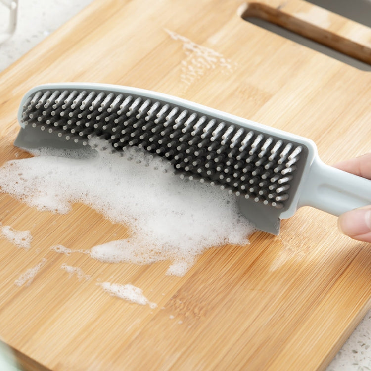 4 PCS Kitchen Long Handle Cleaning Brush Household Multifunctional Decontamination Can Wipe Soft Brush