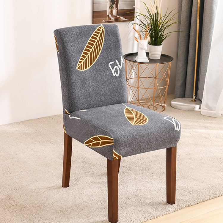 2 PCS Elastic All-inclusive Chair Cover Hotel Restaurant General Simple Dining Table And Chair Cover