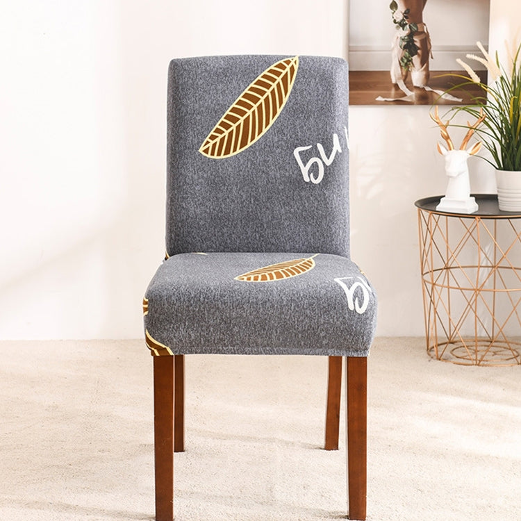 2 PCS Elastic All-inclusive Chair Cover Hotel Restaurant General Simple Dining Table And Chair Cover