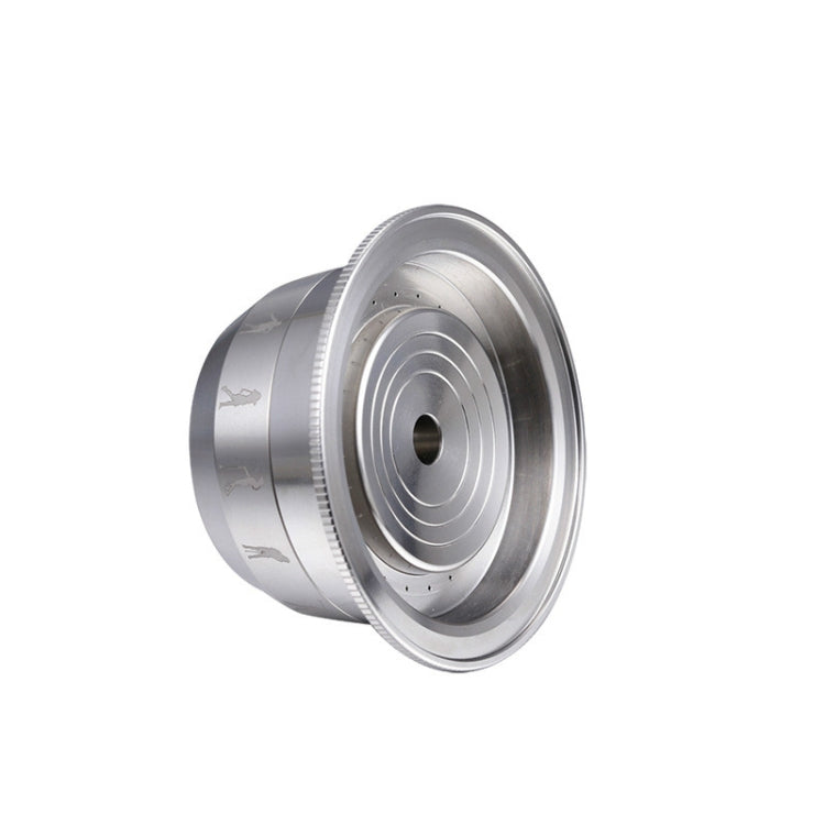 Coffee Capsule Reusable Coffee Filter Stainless Steel Capsule Coffee Tool Pattern Random Delivery