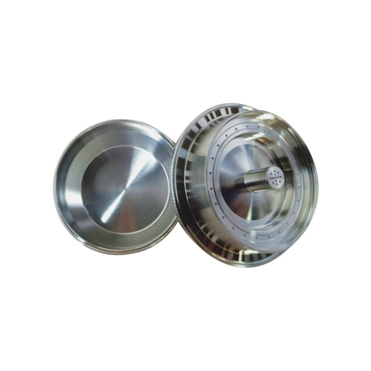 Coffee Capsule Reusable Coffee Filter Stainless Steel Capsule Coffee Tool Pattern Random Delivery