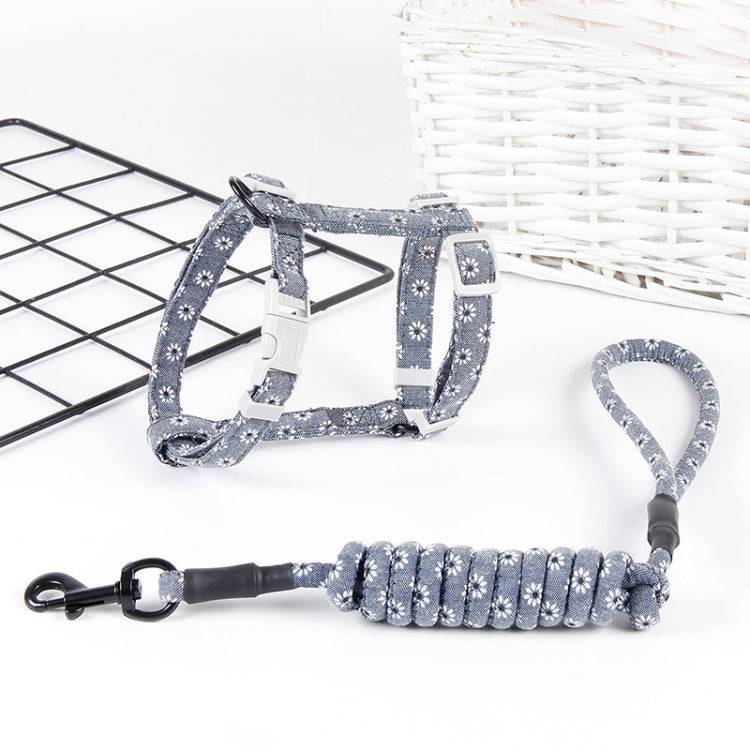 2 PCS Pet Adjustable Traction Rope Cat Leash, Size:M