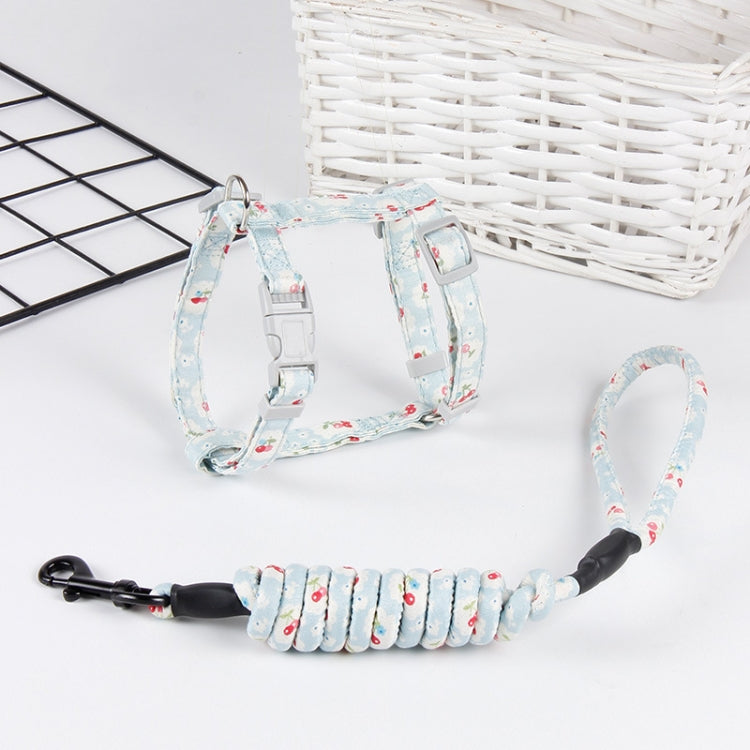 2 PCS Pet Adjustable Traction Rope Cat Leash, Size:M