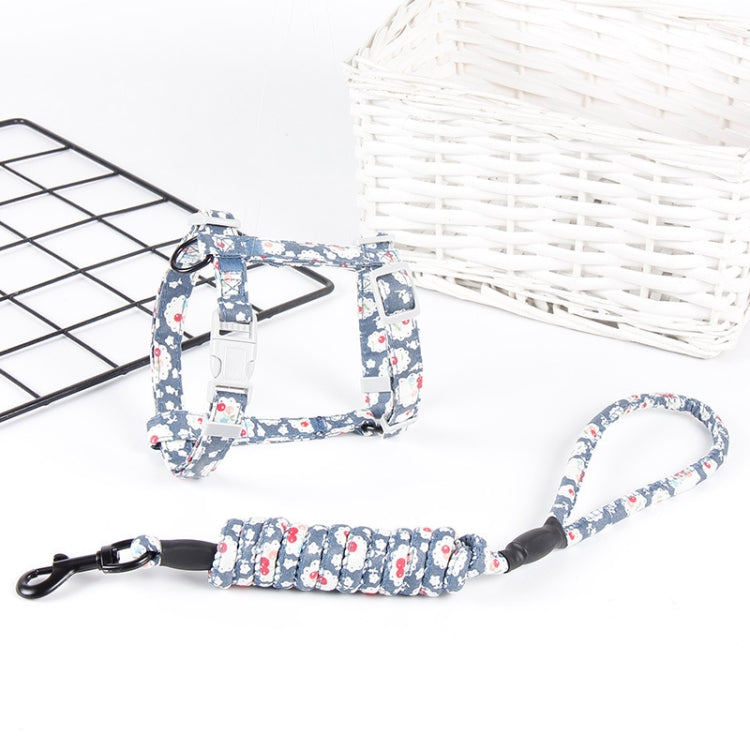 2 PCS Pet Adjustable Traction Rope Cat Leash, Size:M