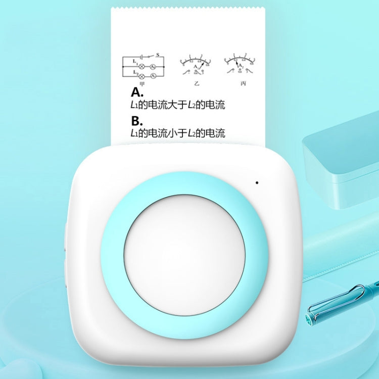 HD Portable Printer Student Pocket Copier Mini Photo Label Printer, Style:Standard Edition