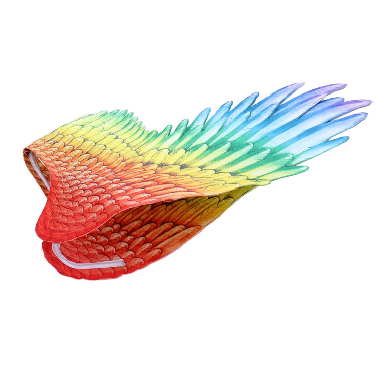Carnival Halloween Decoration Rainbow Color Angel Big Wings