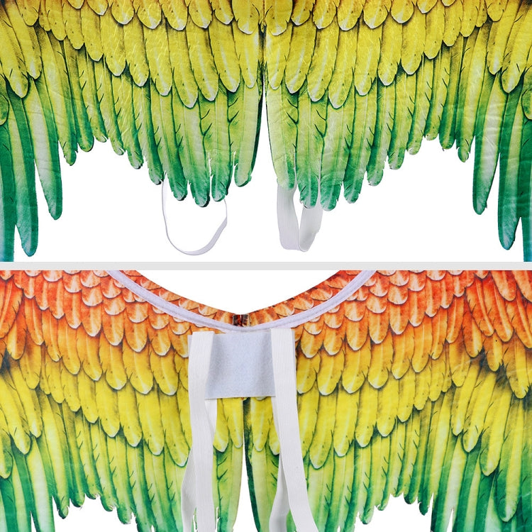 Carnival Halloween Decoration Rainbow Color Angel Big Wings
