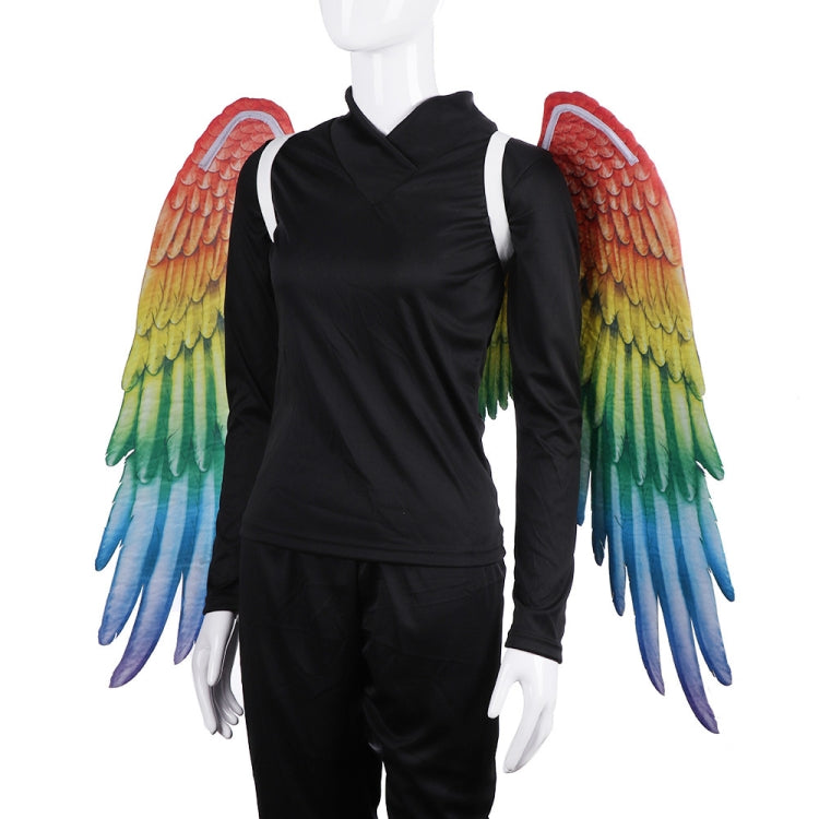 Carnival Halloween Decoration Rainbow Color Angel Big Wings