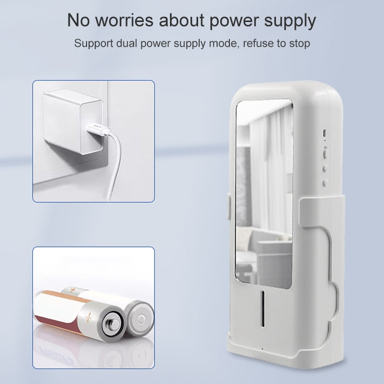 D002 Mirror Type Automatic Sensor Soap Dispenser Contact-free Disinfection And Hand Washing Machine, Product specifications:  Spray Type
