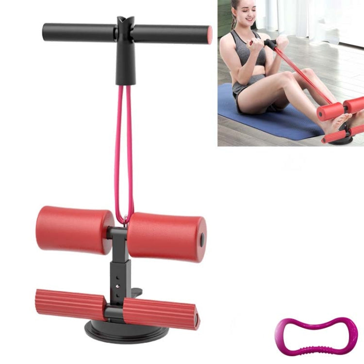 Suction-cup Abdominal Curler Sit-up Aid Household Waistcoat Line, Style:With Drawstring