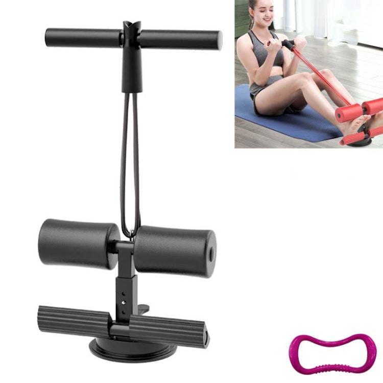Suction-cup Abdominal Curler Sit-up Aid Household Waistcoat Line, Style:With Drawstring