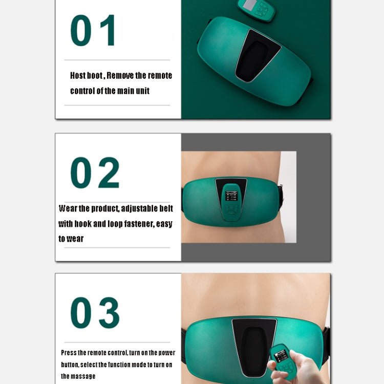 Waist Warm Compress Massager Belt Orthosis