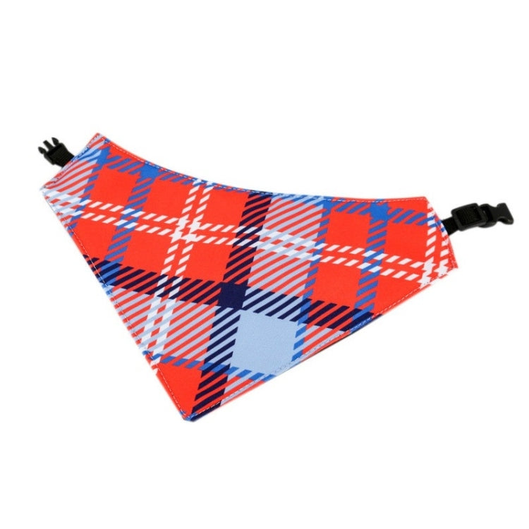 Pet Triangle Towel Three-layer Thickened Waterproof Saliva Towel, Size: L