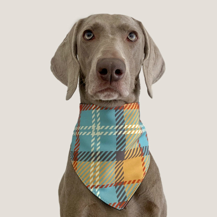Pet Triangle Towel Three-layer Thickened Waterproof Saliva Towel, Size: L