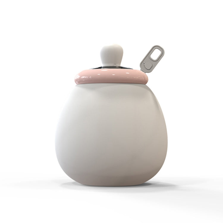 Round Nursing Bottle USB Silicone Night Light LED Bedside Lamp, Style:USB-in Version
