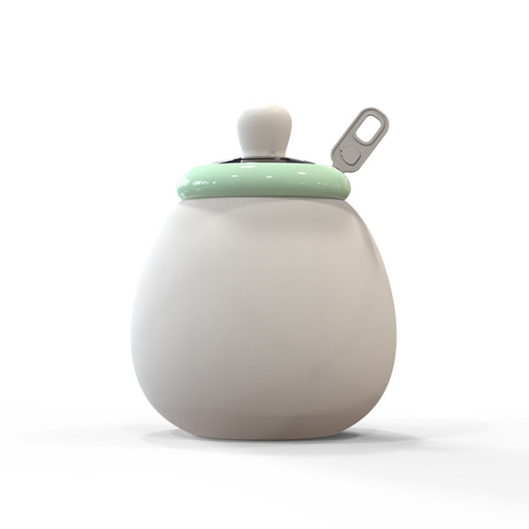 Round Nursing Bottle USB Silicone Night Light LED Bedside Lamp, Style:Remote Control  Version