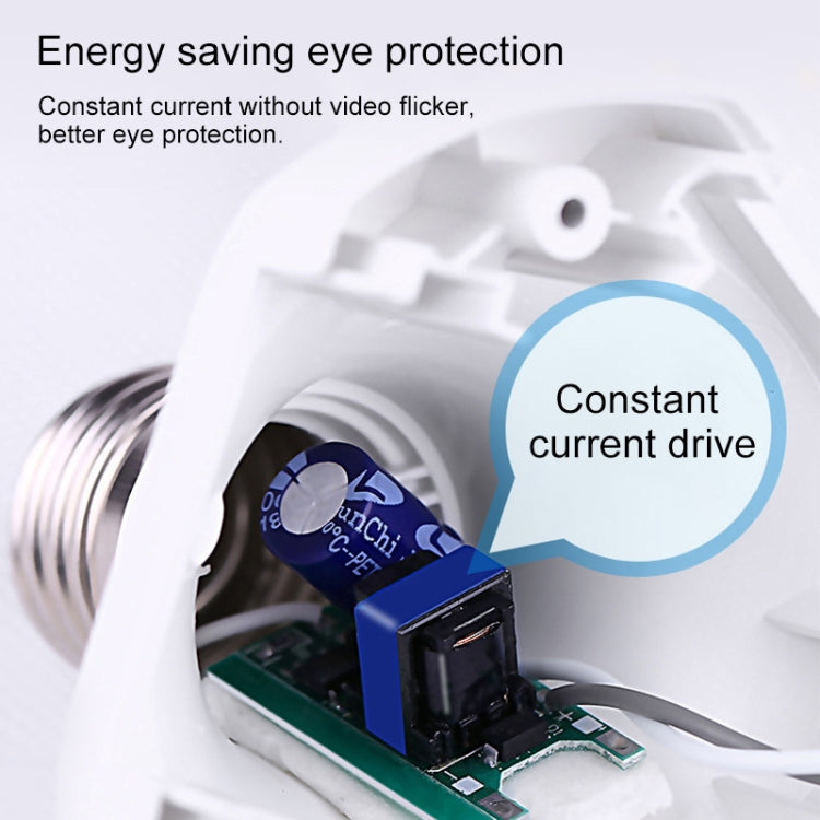 Led 6500k Creative Folding Light Four Leaf Fan Light High Power Led Energy Saving Bulb, Power: 60W Four Leaves