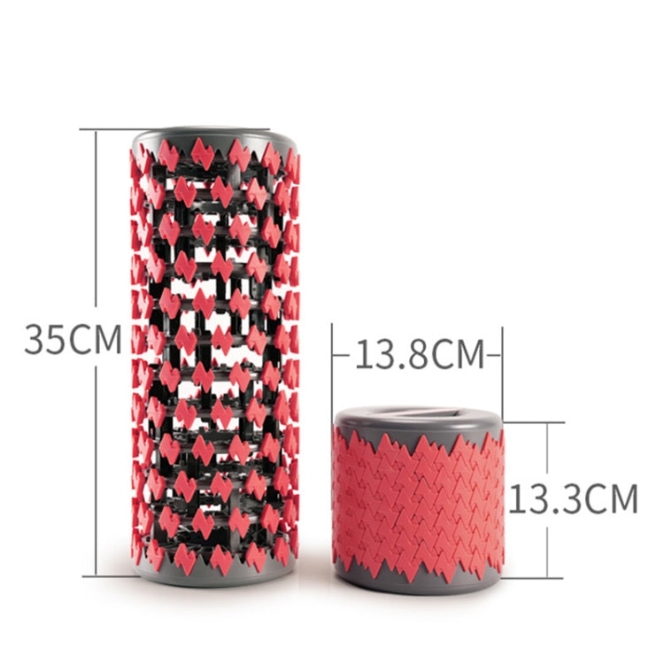 Retractable Foam Roller Muscle Relaxation Equipment Massage Fitness Roller Yoga Column Mace