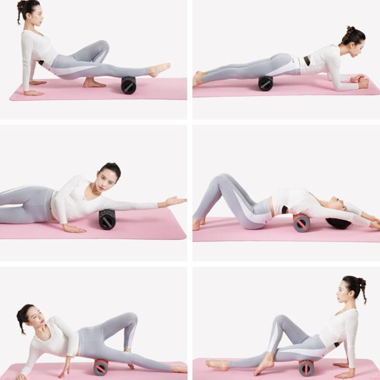 Retractable Foam Roller Muscle Relaxation Equipment Massage Fitness Roller Yoga Column Mace