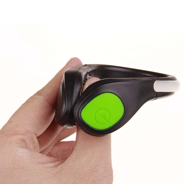 5 PCS Glowing Shoe Clip Light Flashing Shoe Clip Outdoor Sports Warning Light Night Running Equipment, Random Color Delivery