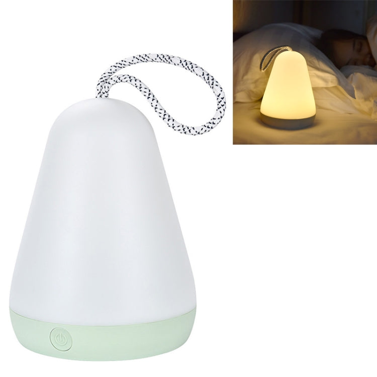 Multifunctional USB Outdoor Portable Lantern Light Bedside LED Atmosphere Light(Green)