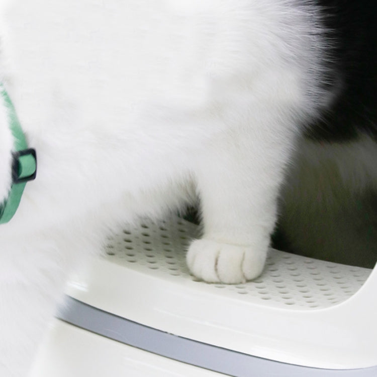 Extra Large Splash-proof Litter Box With Double-layer Deodorizing Pet Toilet Supplies