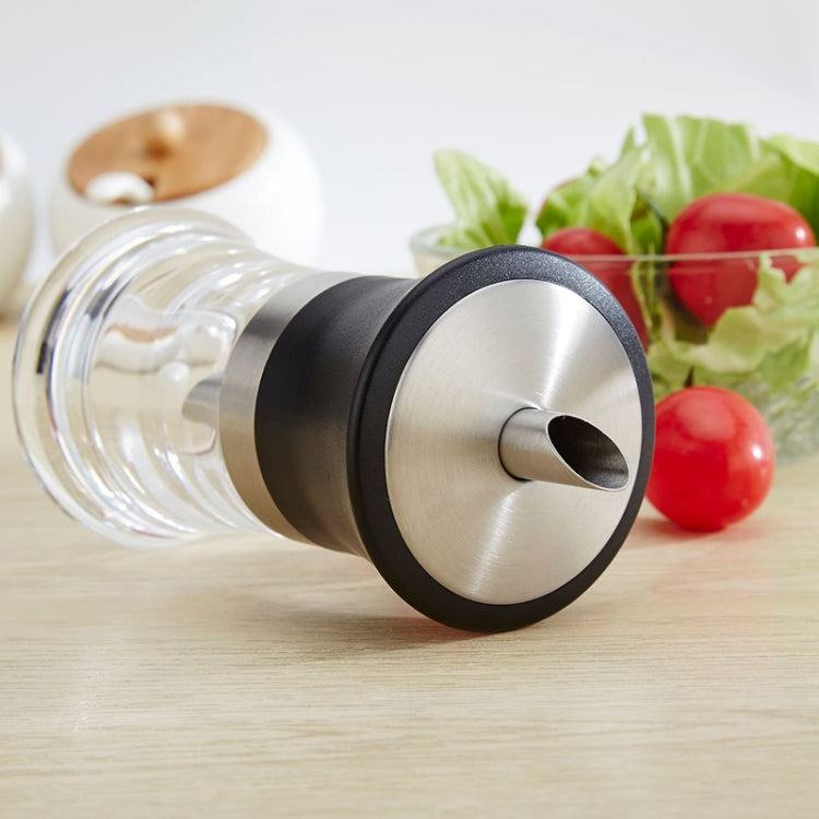 304 Stainless Steel + Acrylic Bottle Kitchen Seasoning Jar, Specification:Sugar Bottle