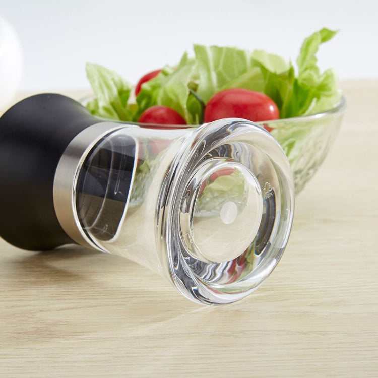 304 Stainless Steel + Acrylic Bottle Kitchen Seasoning Jar, Specification:Sugar Bottle