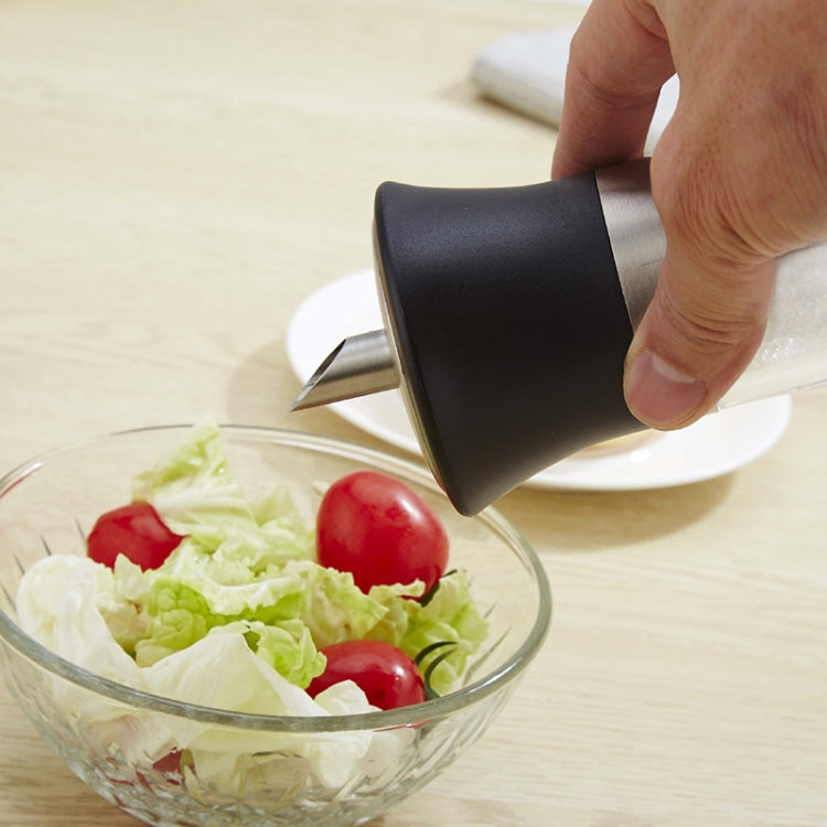 304 Stainless Steel + Acrylic Bottle Kitchen Seasoning Jar, Specification:Sugar Bottle