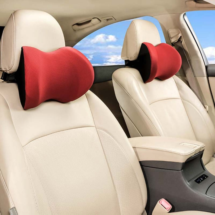 Car Headrest Four Seasons Universal Ice Silk Pillow Neck Protection Memory Pillow