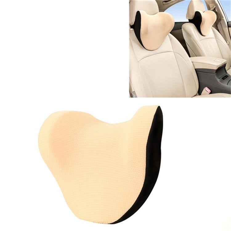 Car Headrest And Neck Pillow Ice Silk Breathable Space Memory Foam Pillow