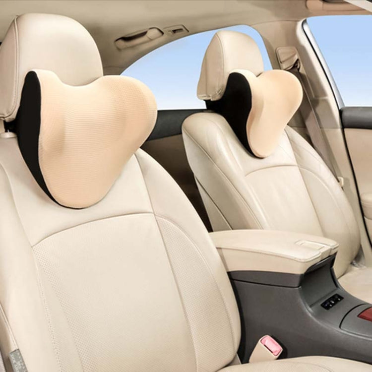 Car Headrest And Neck Pillow Ice Silk Breathable Space Memory Foam Pillow