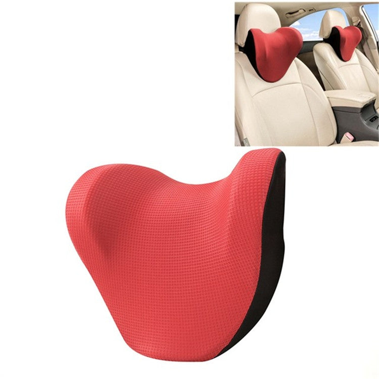 Car Headrest And Neck Pillow Ice Silk Breathable Space Memory Foam Pillow