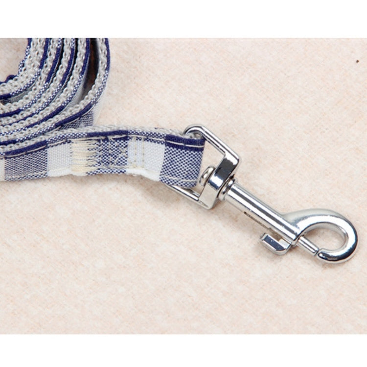 Pet Traction Rope Chest Harness Anti-break Away Vest Type Small Dog Walking Rope, Size:S