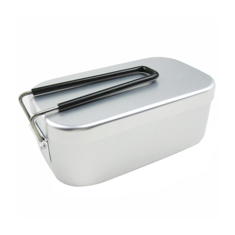 Outdoor Travel Camping Lunch Box Large Portable Foldable Picnic Tableware(Large Regular)