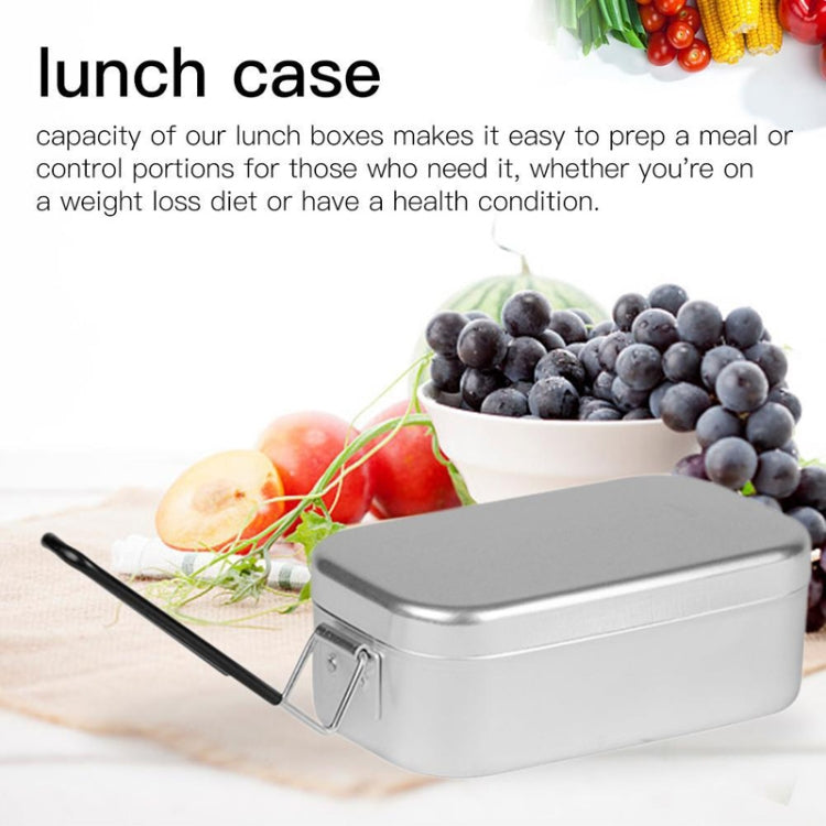 Outdoor Travel Camping Lunch Box Large Portable Foldable Picnic Tableware(Large Regular)